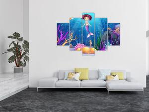 Tablou - Sirenă (150x105 cm)