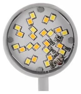 Lampa LED 5W birou, 24 LED-uri, 3 culori iluminare, 10 trepte intensitate iluminare, intrare USB, 45x5x8,5 cm, alb