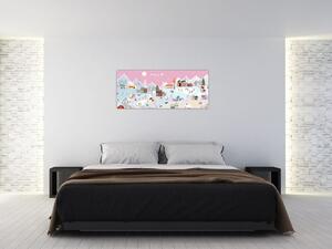 Tablou - Iarma magică (120x50 cm)