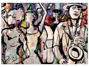 Tablou - Seara de jazz (70x50 cm)