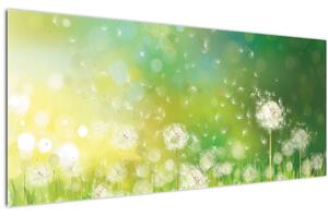 Tablou - Păpădie înflorită (120x50 cm)