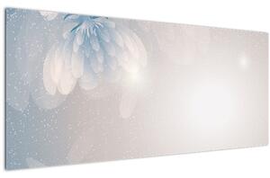 Tablou - Flori înzăpezite (120x50 cm)