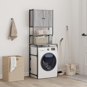 Dulap mașină de spălat, gri sonoma, 68x48,5x194 cm