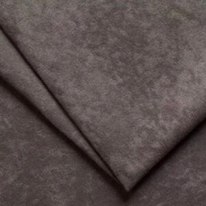 MILTON canapea extensibilă, țesătură normală, umplere spumă, culoare - negru / gri