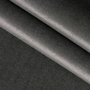 TOKIO III canapea colțar extensibil, formă U, culoare - gri închis / negru