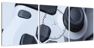 Tablou - Consolă (cu ceas) (90x30 cm)