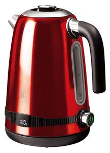 Fierbător de apă cu termoreglare 1,7 l 2200W/230V oțel inoxidabil/roșu BerlingerHaus