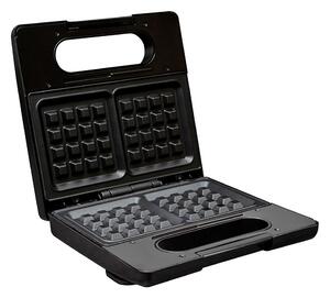 Aparat de vafe cu suprafață antiaderentă 780W/230V negru BerlingerHaus