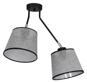 Lustră aplicată ASTA 2xE27/60W/230V negru