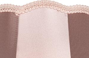 Abajur din stofa roz 30 cm - Granny