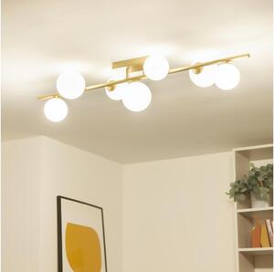 Lustră LED aplicată Brilagi MILLA 7xG9/3W/230V auriu/alb