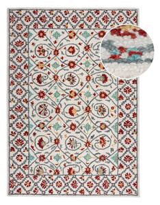 Covor roșu/albastru țesut manual din lână 160x230 cm Iris Traditional – Flair Rugs