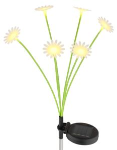 Globo 36090 - Lampă solară LED 6xLED/0,06W/3V IP44 în formă de floare