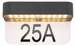 Globo 36790 - Număr de casă solar cu LED/6W/3,7V IP54