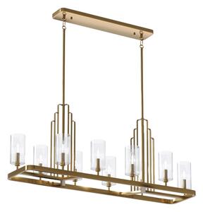 Quintiesse QN-KIMROSE10-BNB - Lustră pe tijă KIMROSE 10xE14/40W/230V, auriu