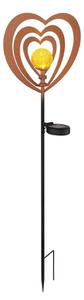 Globo 36580R - Lampă solară LED LED/0,06W/3V IP44, inimă ruginie
