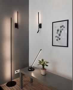 Lampadar modern negru minimalist forma liniara Mantra Torch