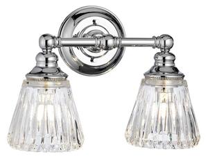 Quintiesse QN-KEYNES2-BATH-LED Lampă de perete pentru baie KEYNES 2xG9/3W/230V IP44 crom lucios
