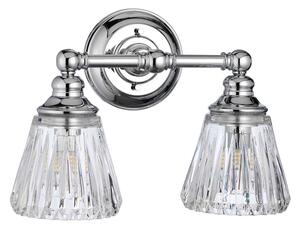 Quintiesse QN-KEYNES2-BATH-LED Lampă de perete pentru baie KEYNES 2xG9/3W/230V IP44 crom lucios