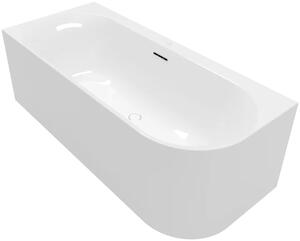 Villeroy & Boch Loop & Friends cadă de colț 170x75 cm ovală alb UBA170LOF9CL00V-01
