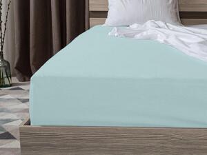 Cearsaf jersey 90 x 200 cm mentol