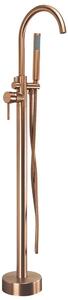 Baterie de podea Rea Lungo brush copper