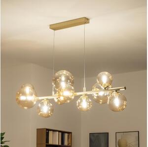 Lustră LED pe cablu Brilagi MILLA 10xG9/3W/230V auriu