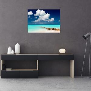 Tablou - Plaja tropică (70x50 cm)