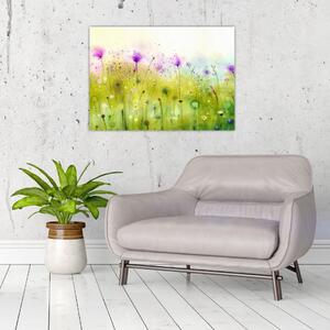 Tablou - Flori de luncă (70x50 cm)