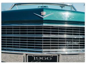 Tablou pe sticlă - Cadillac (70x50 cm)