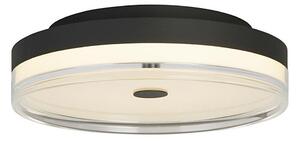 Searchlight 42651-40BK - Plafonieră LED CYPRUS/29W/230V, diam. 40 cm, neagră