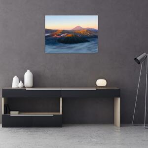 Tablou cu muntele Bromo în Indonesia (70x50 cm)