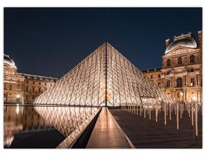 Tablou - Louvre noaptea (70x50 cm)