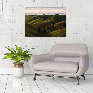 Tablou - Priveliște spre dealurile din Thailanda (70x50 cm)