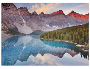 Tablou - Peisaj montan din Canada (70x50 cm)