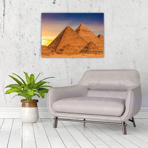 Tablou - Piremidele din Egipt (70x50 cm)