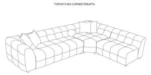 Coltar modular Boucle Toronto Big