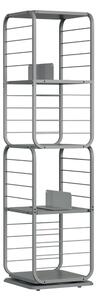 Biblioteca Vasagle Gri 43x43x158 cm