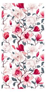 Tapet - Magnolia roșie