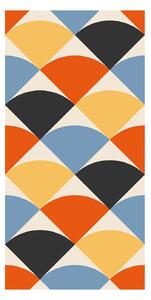 Tapet - Abstracție geometrică colorată III