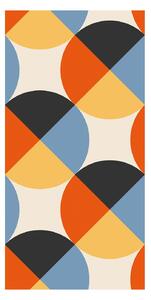 Tapet - Abstracție geometrică colorată II