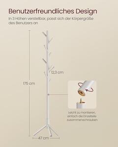Cuier Vasagle Bej 47x47x175 cm