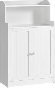 Dulap baie Vasagle Alb 60x30x110 cm