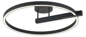 Plafoniera LED Klausen Himera PL1 48W 2546lm 4000K Negru 60x14cm Moderna Corp Iluminat Interior Design Minimalist Eficienta Energetica Durabila