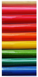 Fototapeta pentru ușă - creioane colorate (95x205cm)