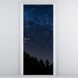 Fototapet pentru ușă - Cer de noapte (95x205cm)