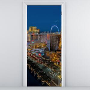 Fototapet pentru ușă - Las Vegas (95x205cm)