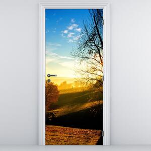Fototapet pentru ușă - Răsărit de soare (95x205cm)