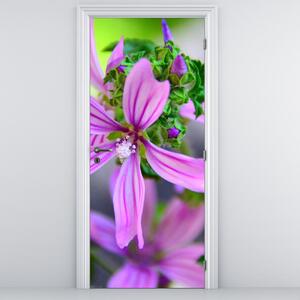 Fototapet pentru ușă - Floare în prim plan (95x205cm)