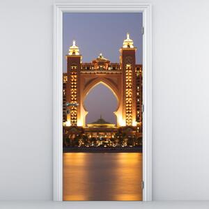 Fototapet pentru ușă - Constucții în Dubai (95x205cm)